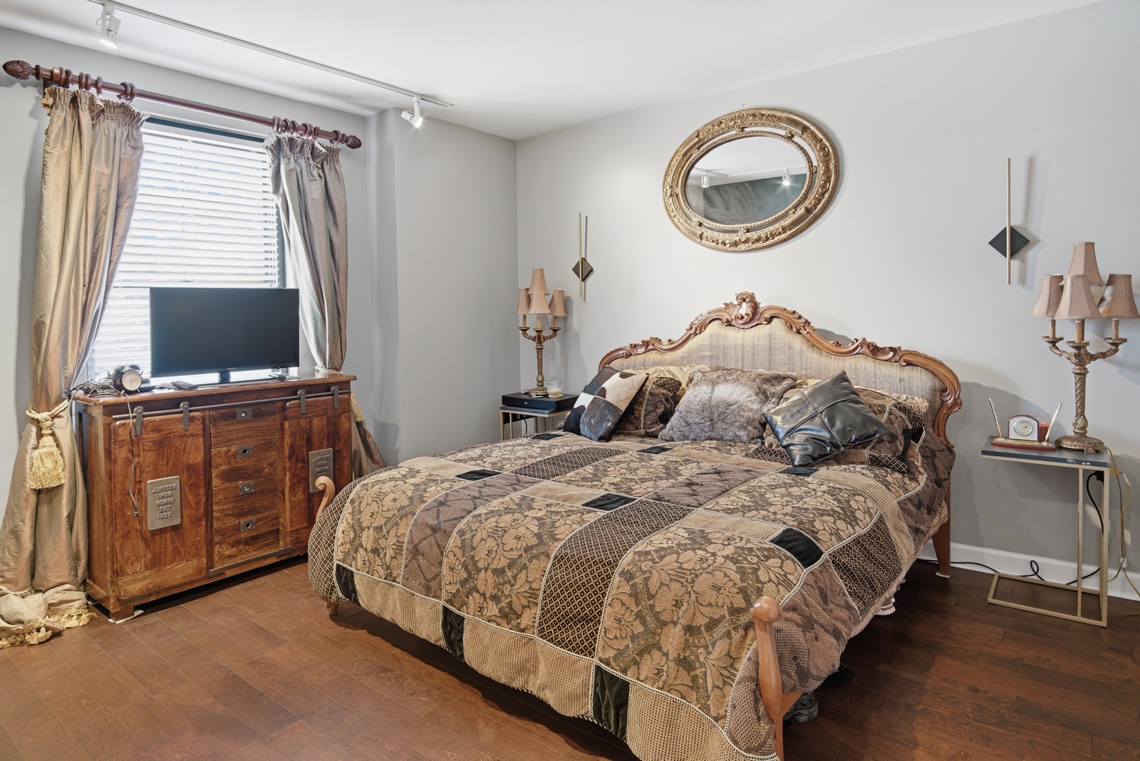The bedroom